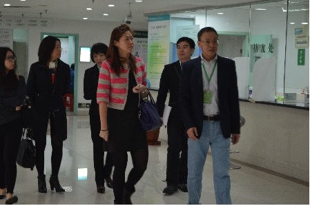 新加坡国际企业发展局莅临我院参观交流  广州圣丹福迎来新的合作契机