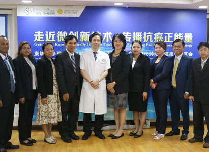 柬埔寨金边医生媒体代表团参观访问, 广州圣丹福医院
